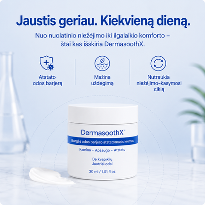 Odos barjerą atkuriantis kremas